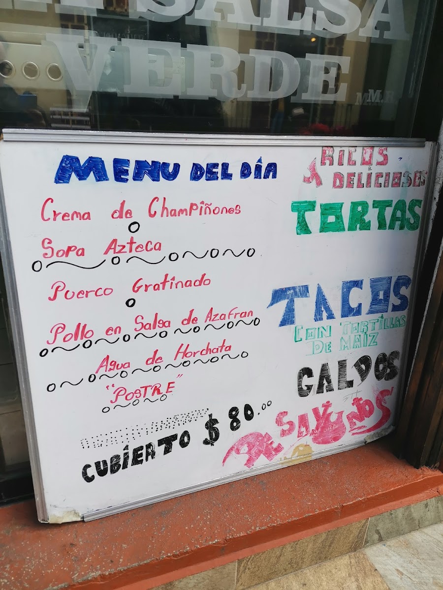 Restaurante La Salsa Verde Menu - Image 6